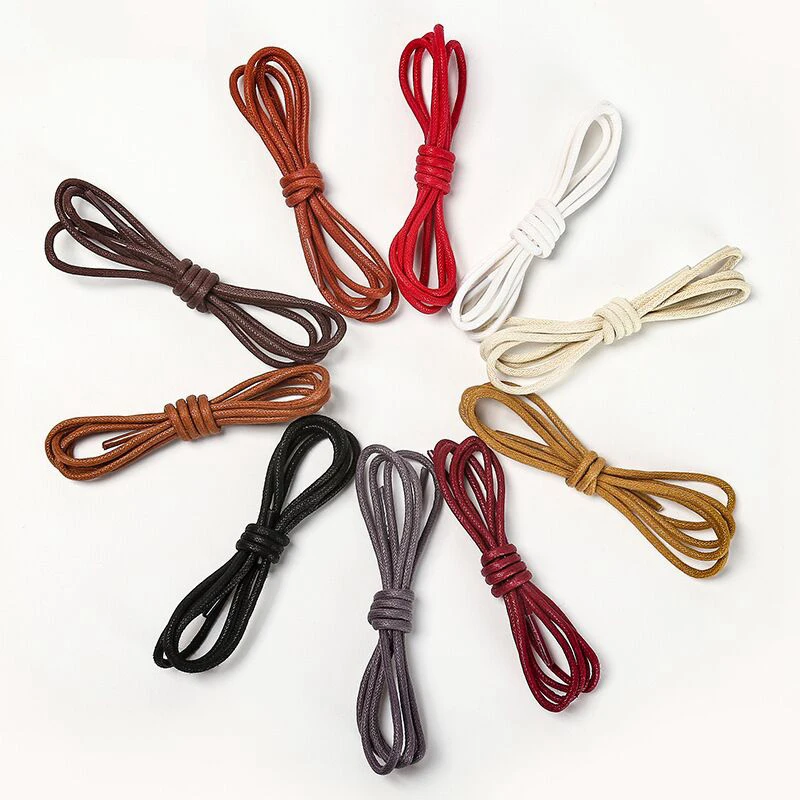 Multi Color Round Waxed Shoe Laces Cotton Shoelace Waterproof Thin Dress Shoe Strings 80 CM
Multi Color Round Waxed Shoe Laces Cotton Shoelace Waterproof Thin Dress Shoe Strings 80 CM