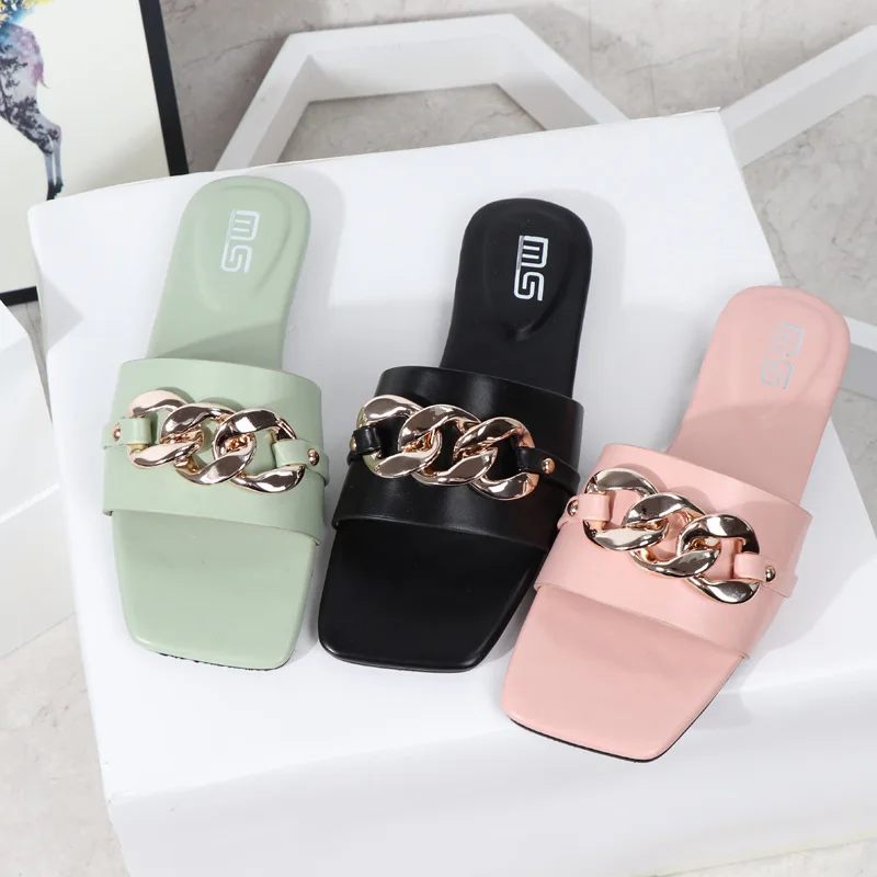 2021 Superstarer Lastest summer sexy black ladies casual slides flat shoes slippers women sandals, Customizable
2021 Superstarer Lastest summer sexy black ladies casual slides flat shoes slippers women sandals, Customizable