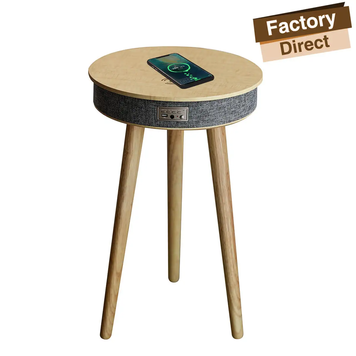 HOMEMORE smart furniture coffee table wooden bed side hifi speaker qi wireless charging table charger with usb port
HOMEMORE smart furniture coffee table wooden bed side hifi speaker qi wireless charging table charger with usb port