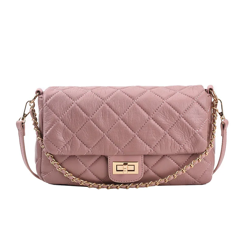 New Casual Chain Crossbody Bags For Women Fashion Simple Shoulder Bag Ladies Designer Handbags PU Leather Crossbody Bags, Customized color
New Casual Chain Crossbody Bags For Women Fashion Simple Shoulder Bag Ladies Designer Handbags PU Leather Crossbody Bags, Customized color