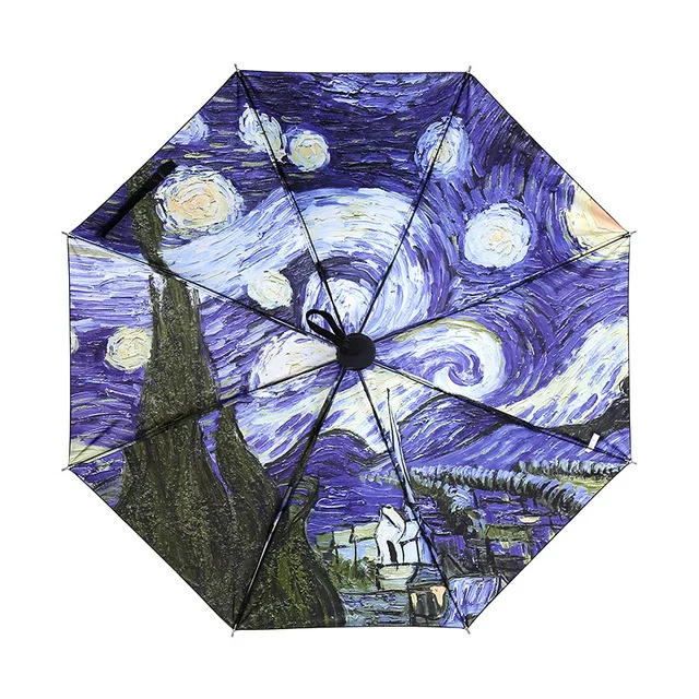 Promotional three folding umbrella fully automatic waterproof-UV proof umbrella classic art work design printing canopy, Customized , as picture
Promotional three folding umbrella fully automatic waterproof-UV proof umbrella classic art work design printing canopy, Customized , as picture
