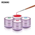 RONIKI Art Salon Wholesale Color Soak Off Nail Polish Painting Uv Gel