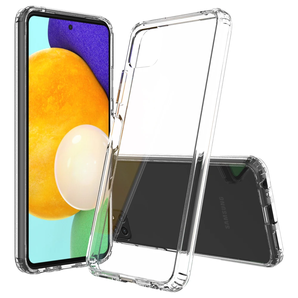 2 in 1 Shockproof Mobiel Phone Accessories Clear Acrylic Case Cover For Samsung Galaxy A22 Hybrid Case
2 in 1 Shockproof Mobiel Phone Accessories Clear Acrylic Case Cover For Samsung Galaxy A22 Hybrid Case