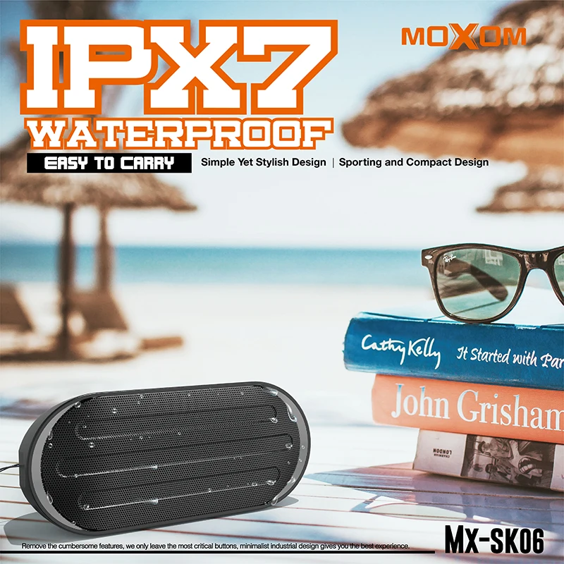 CE ROHS Hands Free Wireless Bluetooth Speaker Portable Waterproof Bluetooth Speaker With TF Card Reader - ANKUX.COM