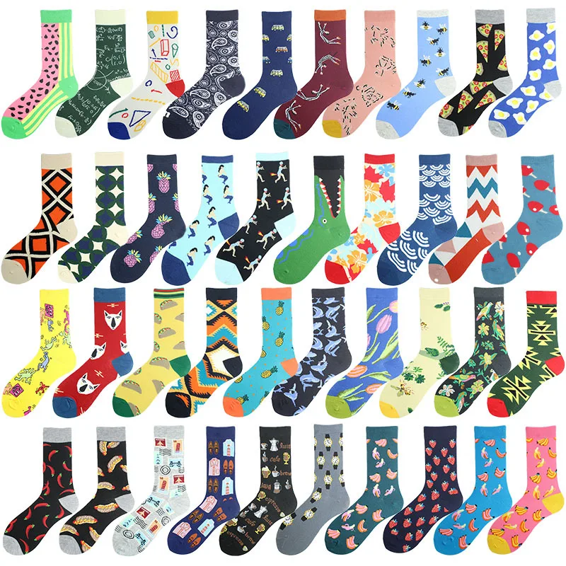 European And American Style Fashion Cotton Trend Stockings Autumn And Winter Tube Men And Women Socks
European And American Style Fashion Cotton Trend Stockings Autumn And Winter Tube Men And Women Socks