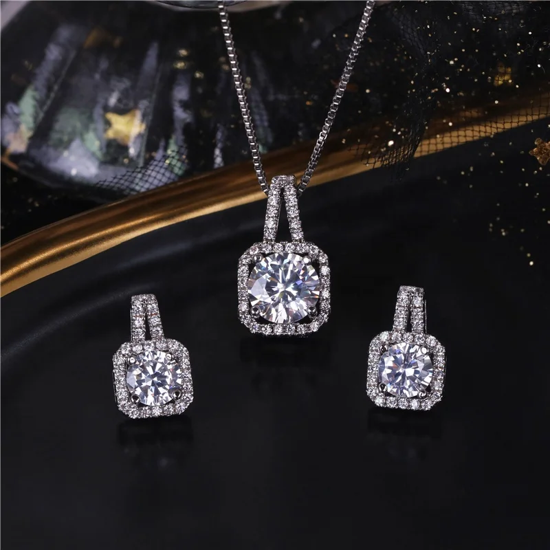 2021 white gold plated elegant jewelry set cubic zirconia necklace and earrings sets for women
2021 white gold plated elegant jewelry set cubic zirconia necklace and earrings sets for women