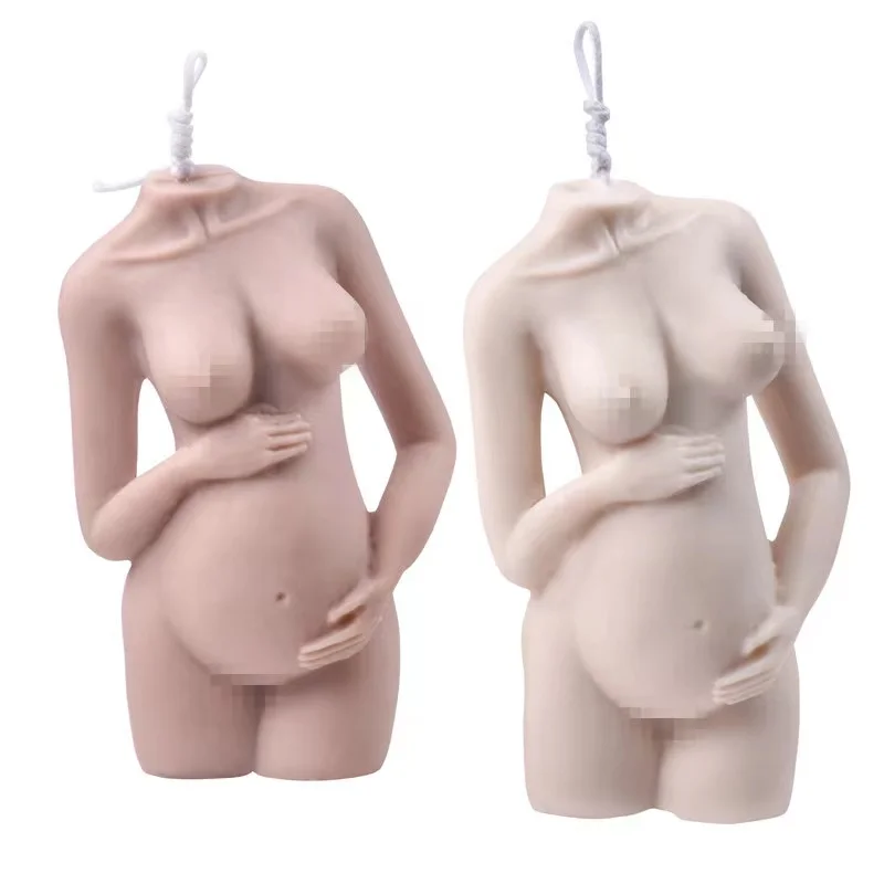 ZO146 Homemade Pregnant Woman Body Shape Mold Silicone Candle Molds Art Fragrance Candle Making, White
ZO146 Homemade Pregnant Woman Body Shape Mold Silicone Candle Molds Art Fragrance Candle Making, White