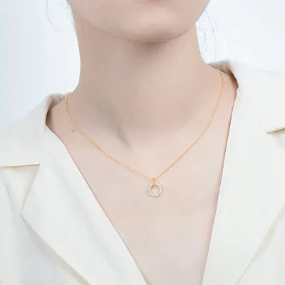 925 Sterling silver rose gold initial trendy zircon jewelry pendant charm necklace, Gold,silver
925 Sterling silver rose gold initial trendy zircon jewelry pendant charm necklace, Gold,silver