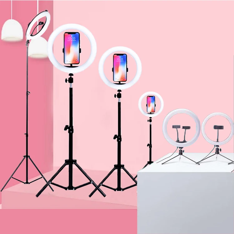 Fashion Beauty 6 8 10 12 14 18 Inch Selfie Ring Light With Tripod Stand Dimmable Photography Video Makeup Led Ring Light
Fashion Beauty 6 8 10 12 14 18 Inch Selfie Ring Light With Tripod Stand Dimmable Photography Video Makeup Led Ring Light