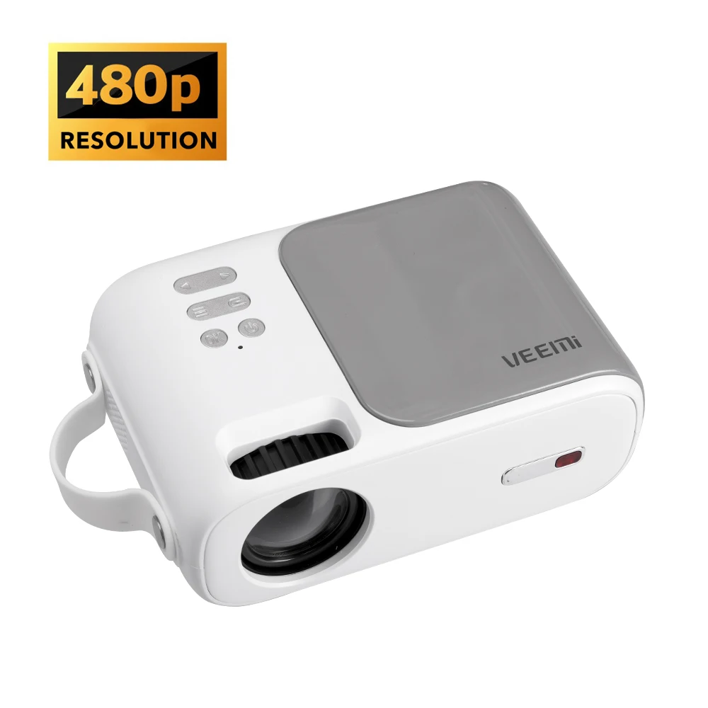 VEENI Hot Sale C1 Kid Projectors 480P HD LCD Mini Outdoor Handheld 120 Inch Screen LED Projector
VEENI Hot Sale C1 Kid Projectors 480P HD LCD Mini Outdoor Handheld 120 Inch Screen LED Projector