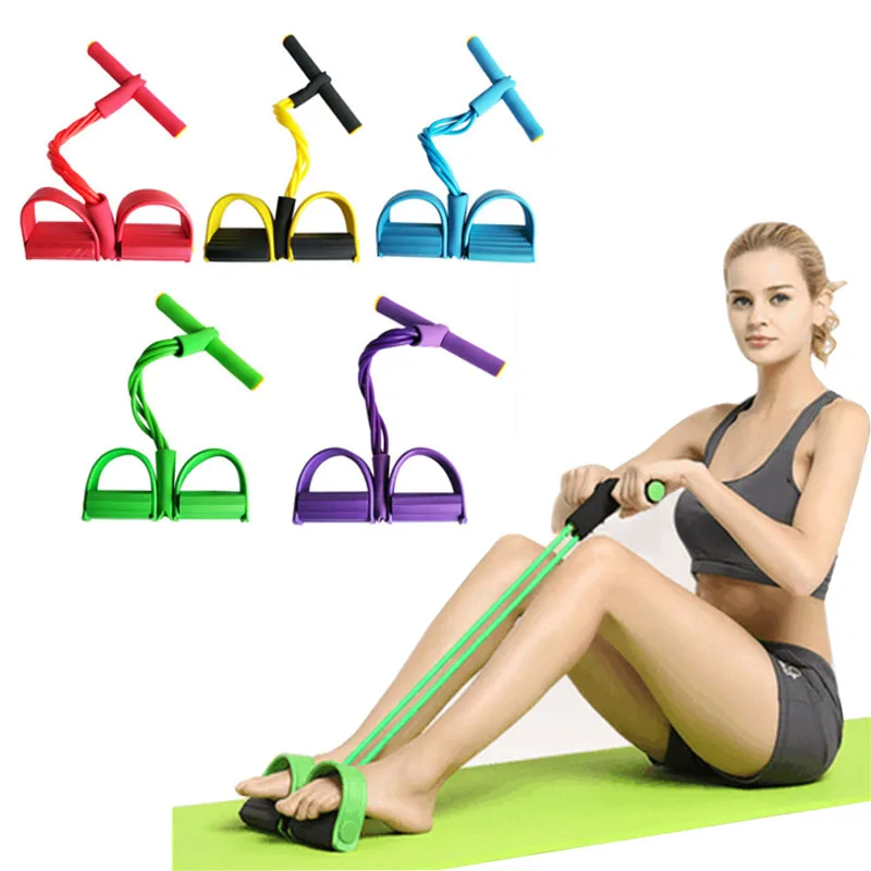 Woman Body Strech Pull up Workout Equipment Resistance Bands Latex Elastic Pedal Abdomen Expander Bands at Home Exercise, Blue, yellow, red, gren, purple
Woman Body Strech Pull up Workout Equipment Resistance Bands Latex Elastic Pedal Abdomen Expander Bands at Home Exercise, Blue, yellow, red, gren, purple