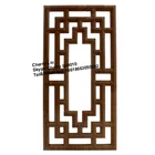 Furniture Decor Craft Door Wood Appliques onlays Flower Carving Decals for Cabinet
