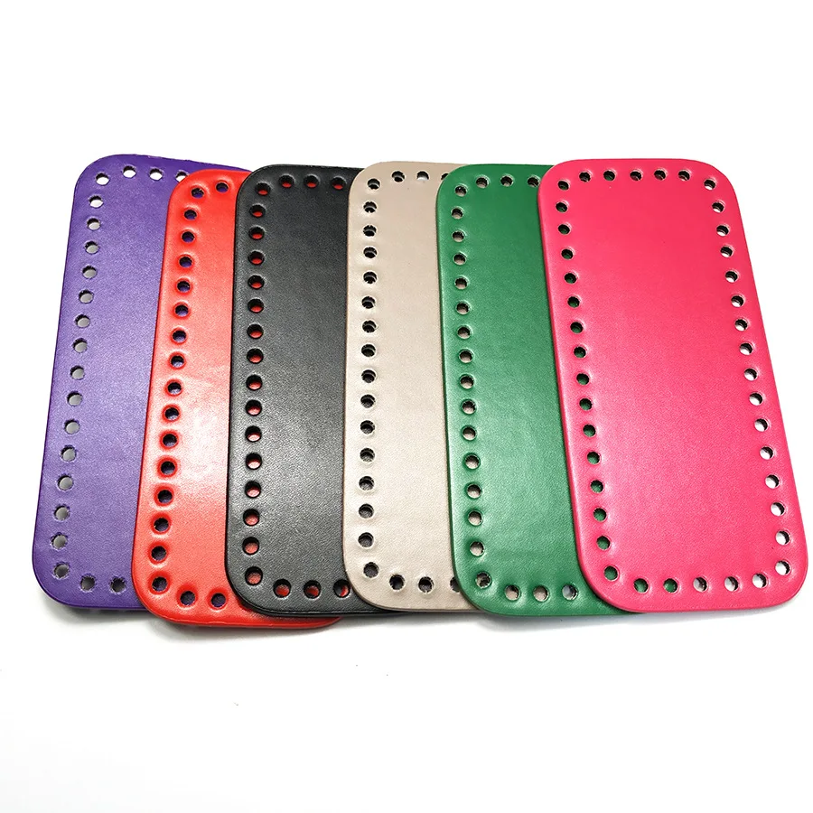 18*8cm Square needle hook bag handbag DIY sewing PU leather woven bag manual lacquer bottom plate
18*8cm Square needle hook bag handbag DIY sewing PU leather woven bag manual lacquer bottom plate