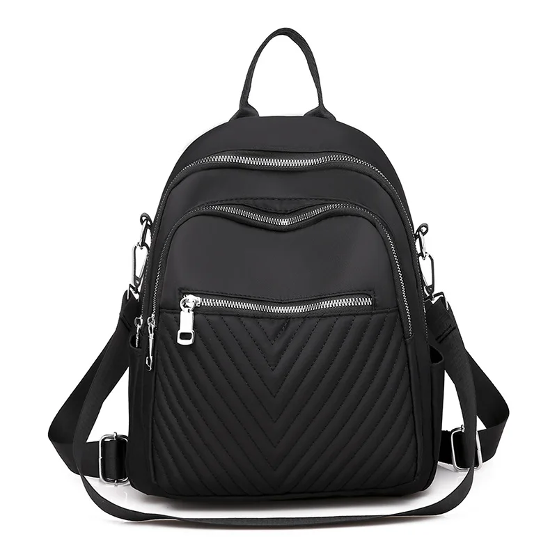 New Arrival Waterproof Lightweight Backpack Nylon Backpack Travel Fashion Casual Backpack Female, Black
New Arrival Waterproof Lightweight Backpack Nylon Backpack Travel Fashion Casual Backpack Female, Black