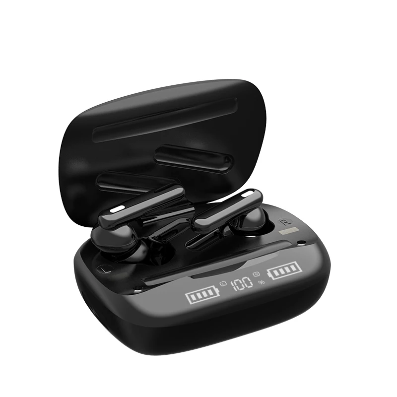 TWS 5.0 version high capacity 1200mah LED display true wireless stereo headset in ear earphone headphone Connect and pair, Black/white
TWS 5.0 version high capacity 1200mah LED display true wireless stereo headset in ear earphone headphone Connect and pair, Black/white
