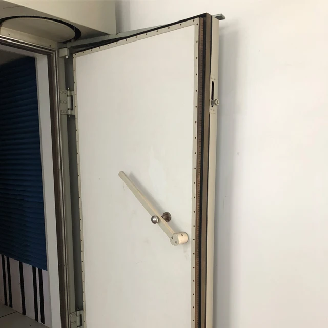 we has designed the rf door to minimize maintenance and wear.