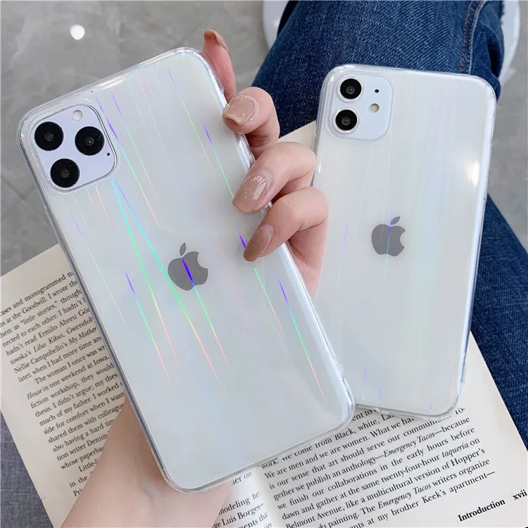 Laser Glitter Case for iPhone 12, Glossy Gradient Colorful Transparent Slim Thin Phone Cover For iPhone 12 Pro Max, Clear
Laser Glitter Case for iPhone 12, Glossy Gradient Colorful Transparent Slim Thin Phone Cover For iPhone 12 Pro Max, Clear