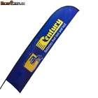 4.5m knife Flag Custom Size feather banner flag flying