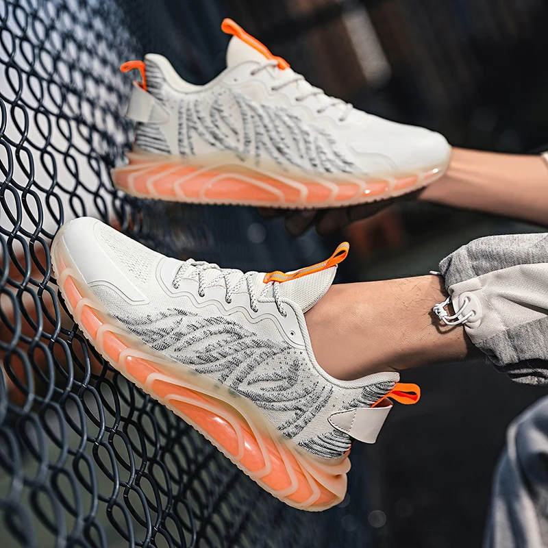 Classical Men Fly Knitted upper Casual Comfortable Sneaker Sports Running Walking Shoes
Classical Men Fly Knitted upper Casual Comfortable Sneaker Sports Running Walking Shoes