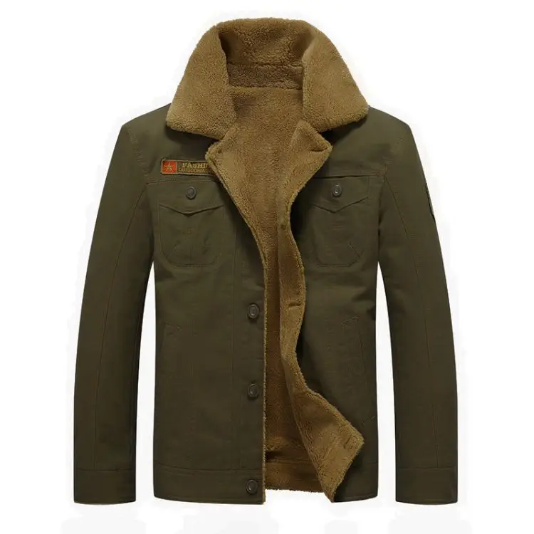 Winter Men's Outdoor Fashion Slim Long Warm Work Heavy Snow Jackets Large And Fleece Military Wool Coat
Winter Men's Outdoor Fashion Slim Long Warm Work Heavy Snow Jackets Large And Fleece Military Wool Coat