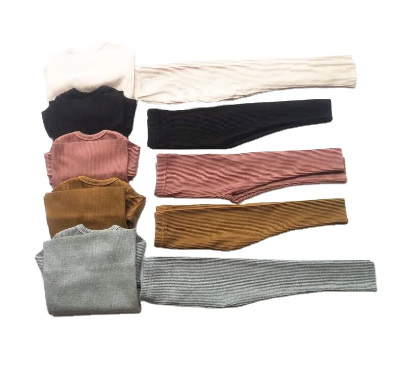Hot sale Infant Toddler Boys Girls Clothes Pajamas Ribbed Cotton T-shirts Pants Tracksuits Outfits Baby Clothing Set, Accept customized color
Hot sale Infant Toddler Boys Girls Clothes Pajamas Ribbed Cotton T-shirts Pants Tracksuits Outfits Baby Clothing Set, Accept customized color