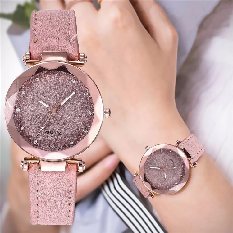 Casual Women Romantic Starry Sky Wrist Watch Leather Rhinestone Designer Ladies Clock Simple, Picture
Casual Women Romantic Starry Sky Wrist Watch Leather Rhinestone Designer Ladies Clock Simple, Picture