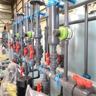 Chemical dosing device system for sewage treatment equipment