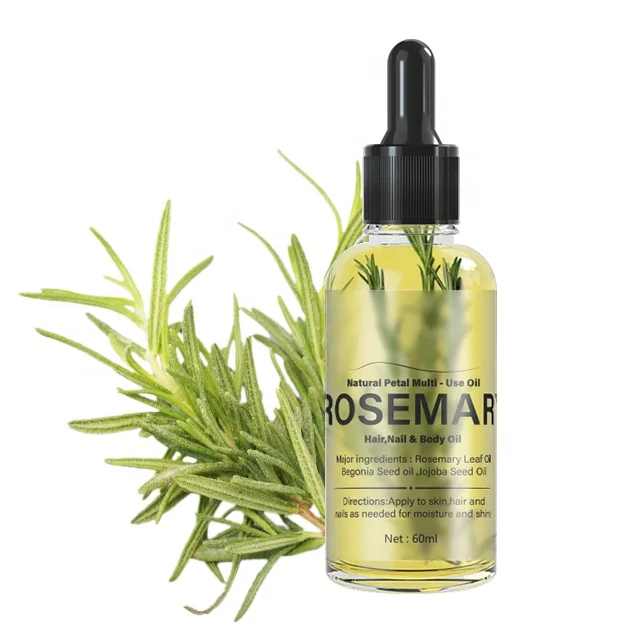 Customizable Dropper Pure Natural Rosemary Multi Use Massage Therapy Facial Oil
Customizable Dropper Pure Natural Rosemary Multi Use Massage Therapy Facial Oil