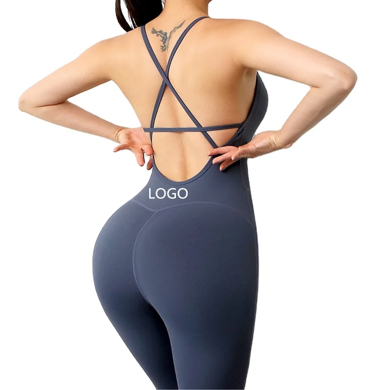 one piece backless bondage jumpsuit yoga set women exercise workout jumpsuit, Printed
one piece backless bondage jumpsuit yoga set women exercise workout jumpsuit, Printed