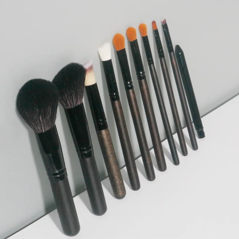 Portable mini natural goat hair makeup brush travel set Powder, blush, mixed eyeshadow and detail eye brush 10 PCS makeup brush
Portable mini natural goat hair makeup brush travel set Powder, blush, mixed eyeshadow and detail eye brush 10 PCS makeup brush
