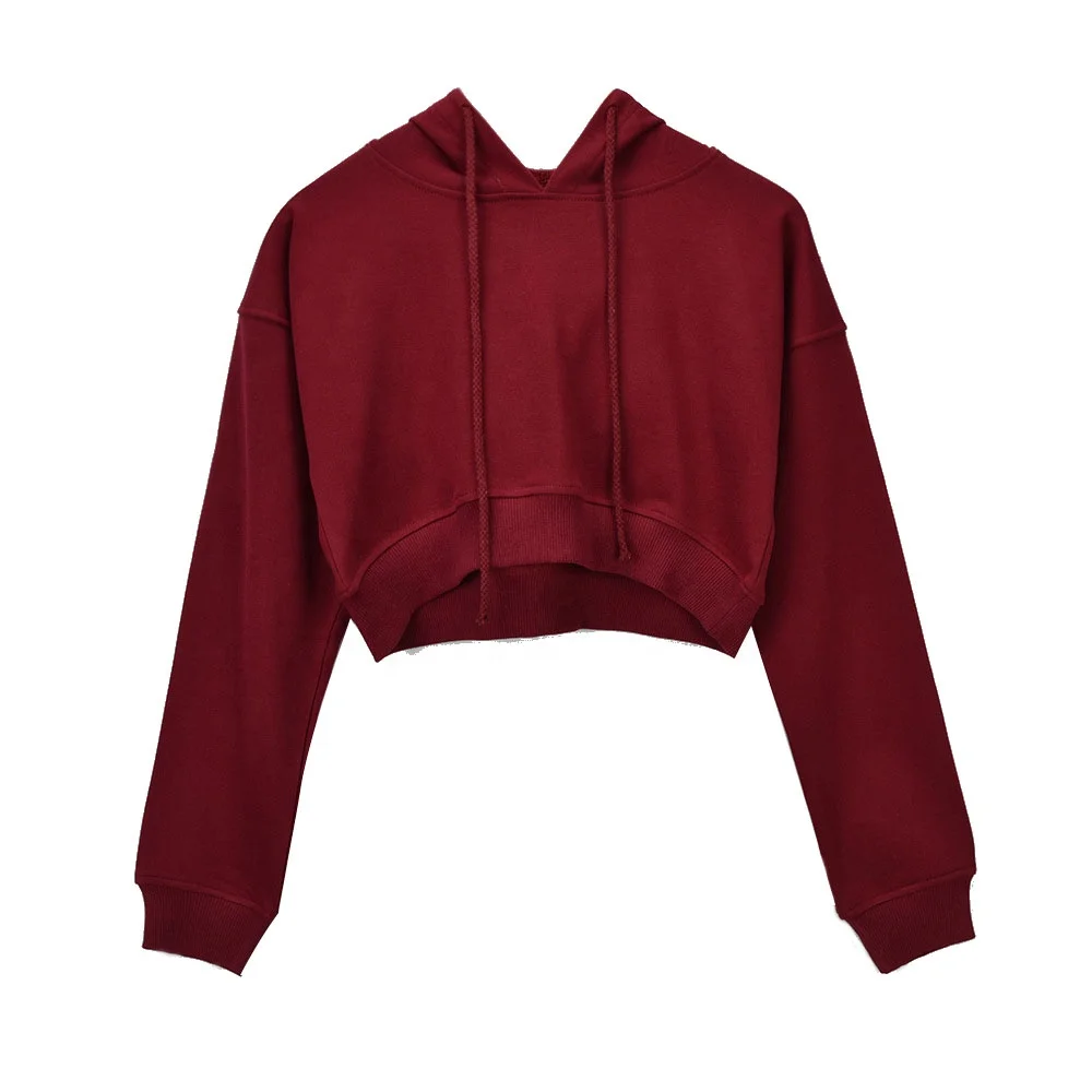 Custom 100% cotton Streetwear Sweatshirts Long Sleeves Crop Top Gym Wear Hoodie For Women, Shown
Custom 100% cotton Streetwear Sweatshirts Long Sleeves Crop Top Gym Wear Hoodie For Women, Shown