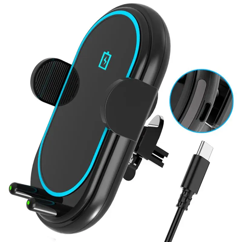 2020 QI Wireless Car Charger Phone Universal 15W Fast Foldable Fantasy Car Wireless Charging holder
2020 QI Wireless Car Charger Phone Universal 15W Fast Foldable Fantasy Car Wireless Charging holder