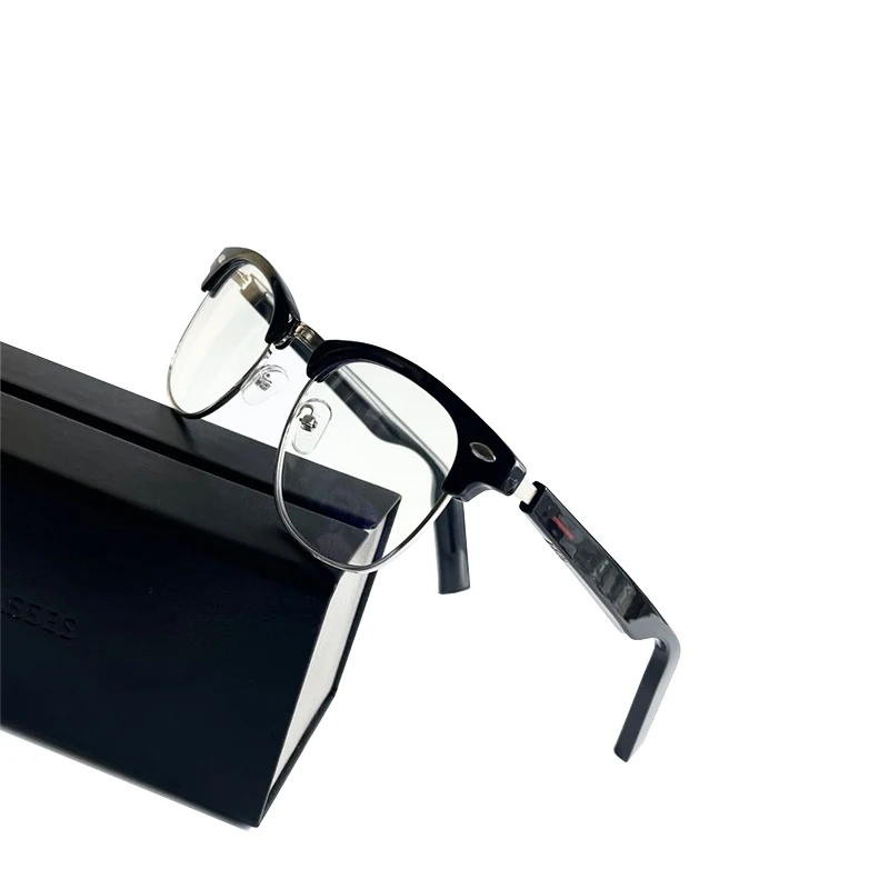 Sports Wireless BT Headphone Sunglasses Bone Conduction MP3 Audio Android Smart Glasses for Music
Sports Wireless BT Headphone Sunglasses Bone Conduction MP3 Audio Android Smart Glasses for Music