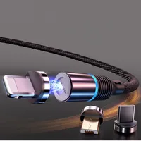 Hot sale 3 in 1 colorful fast charging LED magnetic USB cable for sale free shipping
Hot sale 3 in 1 colorful fast charging LED magnetic USB cable for sale free shipping