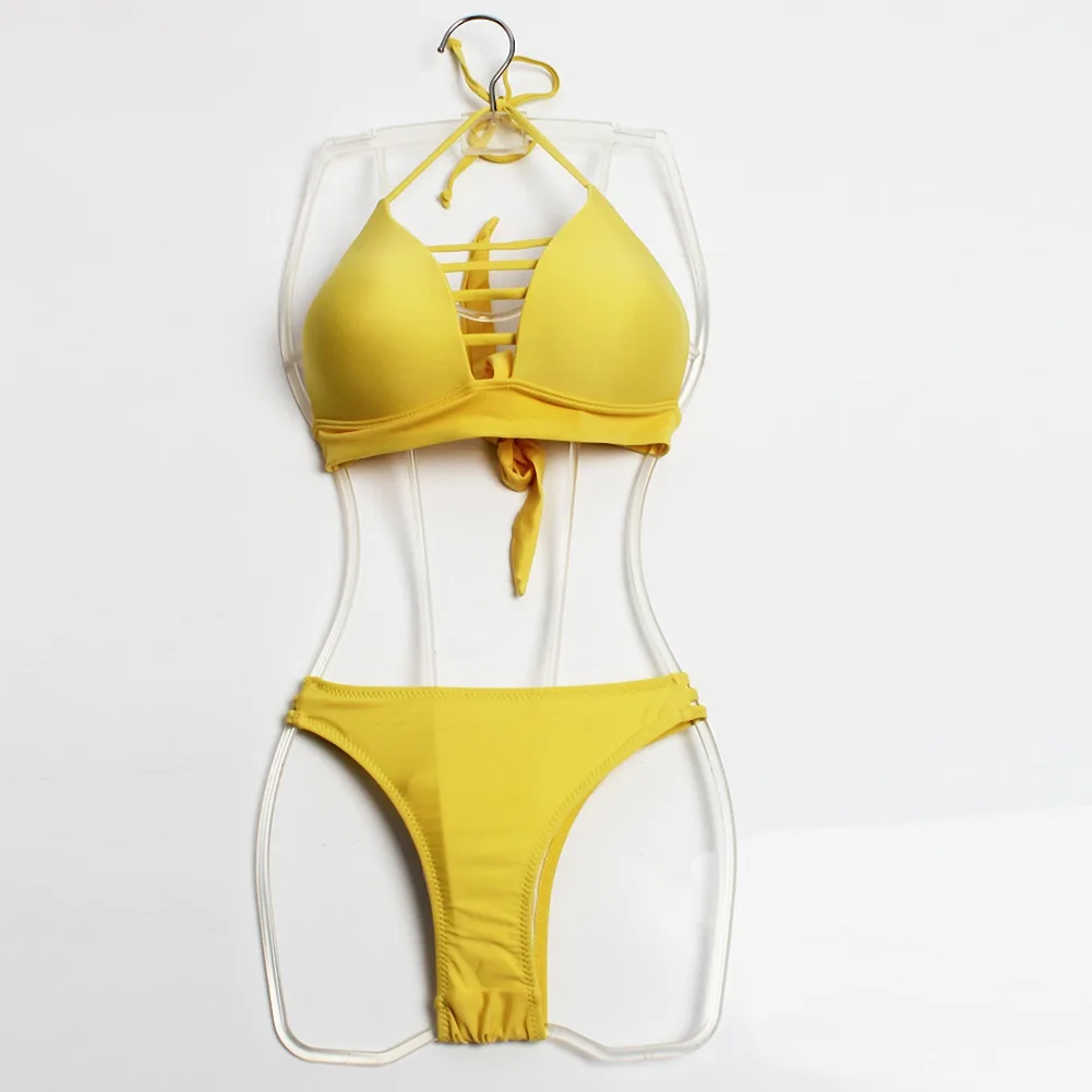 summer hot style hollow out bikini solid color two piece women swimwear ladies sexy bikini set, Shown
summer hot style hollow out bikini solid color two piece women swimwear ladies sexy bikini set, Shown