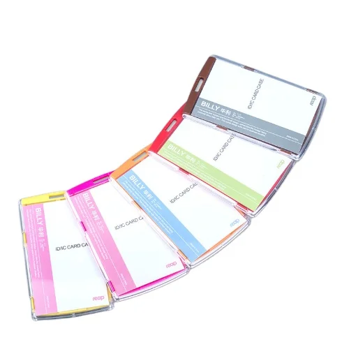 Reap 7117 Standard size 54*86mm without lanyard ID/IC card holder name tag badge for Kids Name Label School Camp Office Business, Many colors
Reap 7117 Standard size 54*86mm without lanyard ID/IC card holder name tag badge for Kids Name Label School Camp Office Business, Many colors
