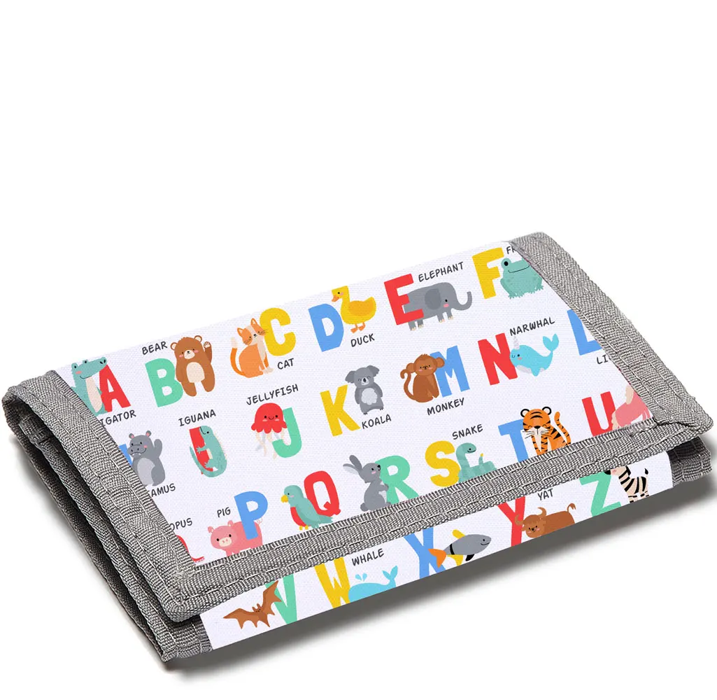 Personal design Fashion Custom design Literacy Letter pattern zipper money clip toddler children kids coin wallet purse
Personal design Fashion Custom design Literacy Letter pattern zipper money clip toddler children kids coin wallet purse