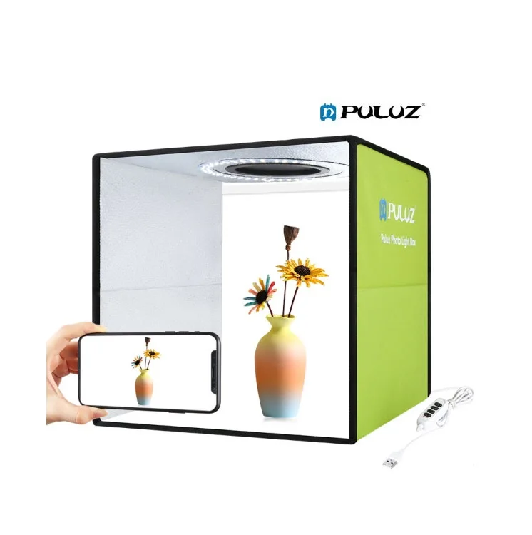 Folding Ring Light Photographic Lighting Box Mini Photo Studio Shooting Tent with Backdrops
Folding Ring Light Photographic Lighting Box Mini Photo Studio Shooting Tent with Backdrops