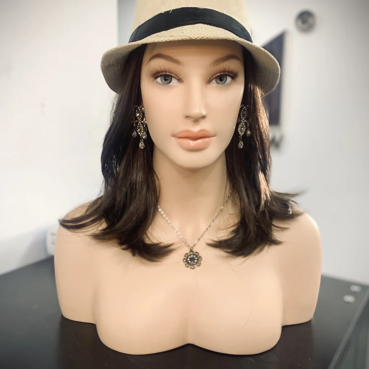 SELINA Wig display mannequin head new design female head for hat hair display vintage mannequin head, Skin color
SELINA Wig display mannequin head new design female head for hat hair display vintage mannequin head, Skin color