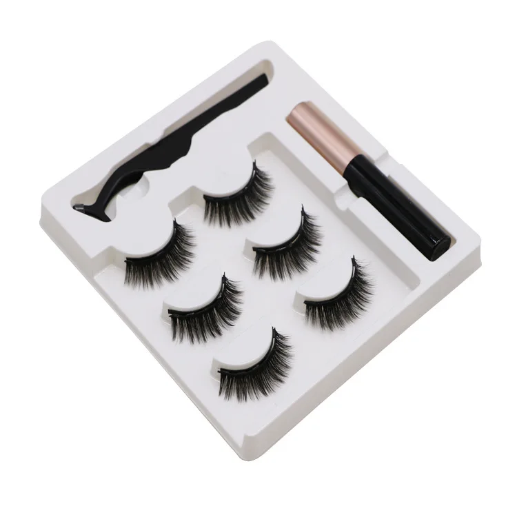 3 pairs logo design Magnetic Eyeliner and Magnetic Eyelash Kit,No Glue Reusable Silk False Lashes, OEM logo Magnetic Eyelashes
3 pairs logo design Magnetic Eyeliner and Magnetic Eyelash Kit,No Glue Reusable Silk False Lashes, OEM logo Magnetic Eyelashes
