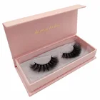 High end exquisite packing box 3D mink false eyelash natural thick eyelash 1 pair