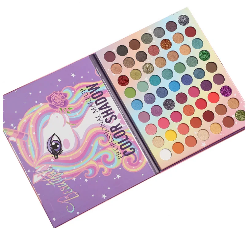 2020 new wholesale no logo purple unicorn 62 colors glitter makeup eyeshadow palette, 63 colors
2020 new wholesale no logo purple unicorn 62 colors glitter makeup eyeshadow palette, 63 colors