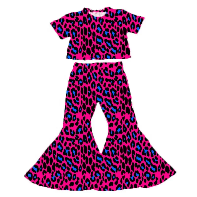 new custom design girl Leopard Print bell pants suit 2-piece set Lovely baby girl Spring Autumn boutique set
new custom design girl Leopard Print bell pants suit 2-piece set Lovely baby girl Spring Autumn boutique set