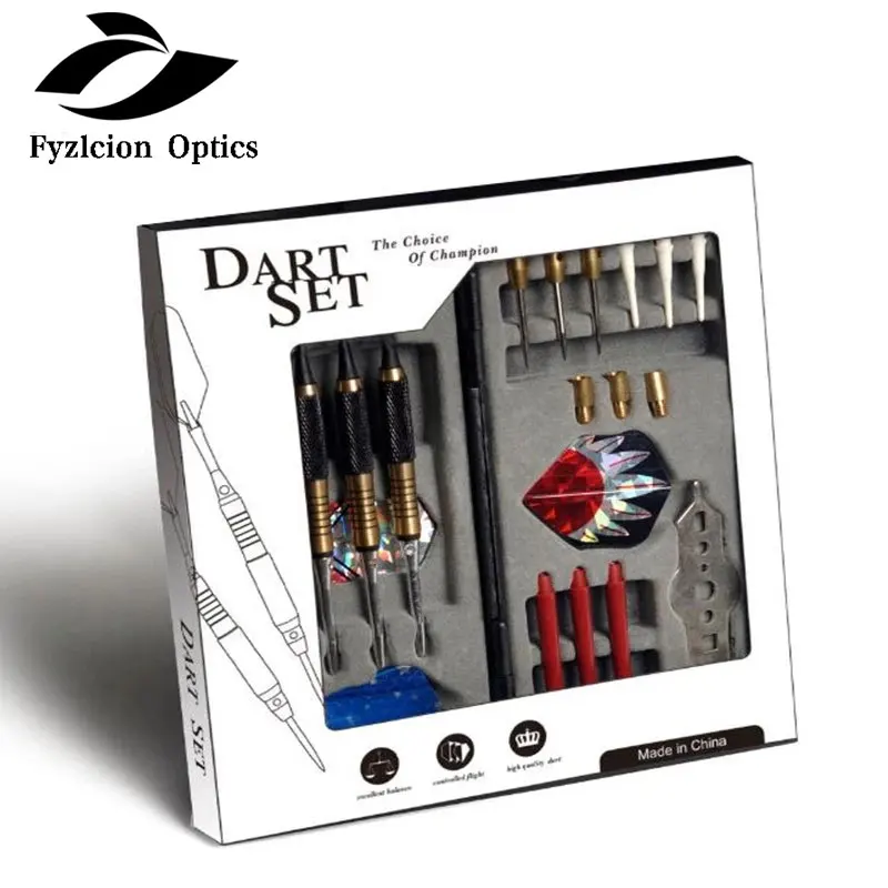 High-Quality Professional Brass Soft Steel Head Dart Nylon Rod Metal PET Dart Leaf Aluminum Alloy Shaft Needle Packing Gift Box
High-Quality Professional Brass Soft Steel Head Dart Nylon Rod Metal PET Dart Leaf Aluminum Alloy Shaft Needle Packing Gift Box