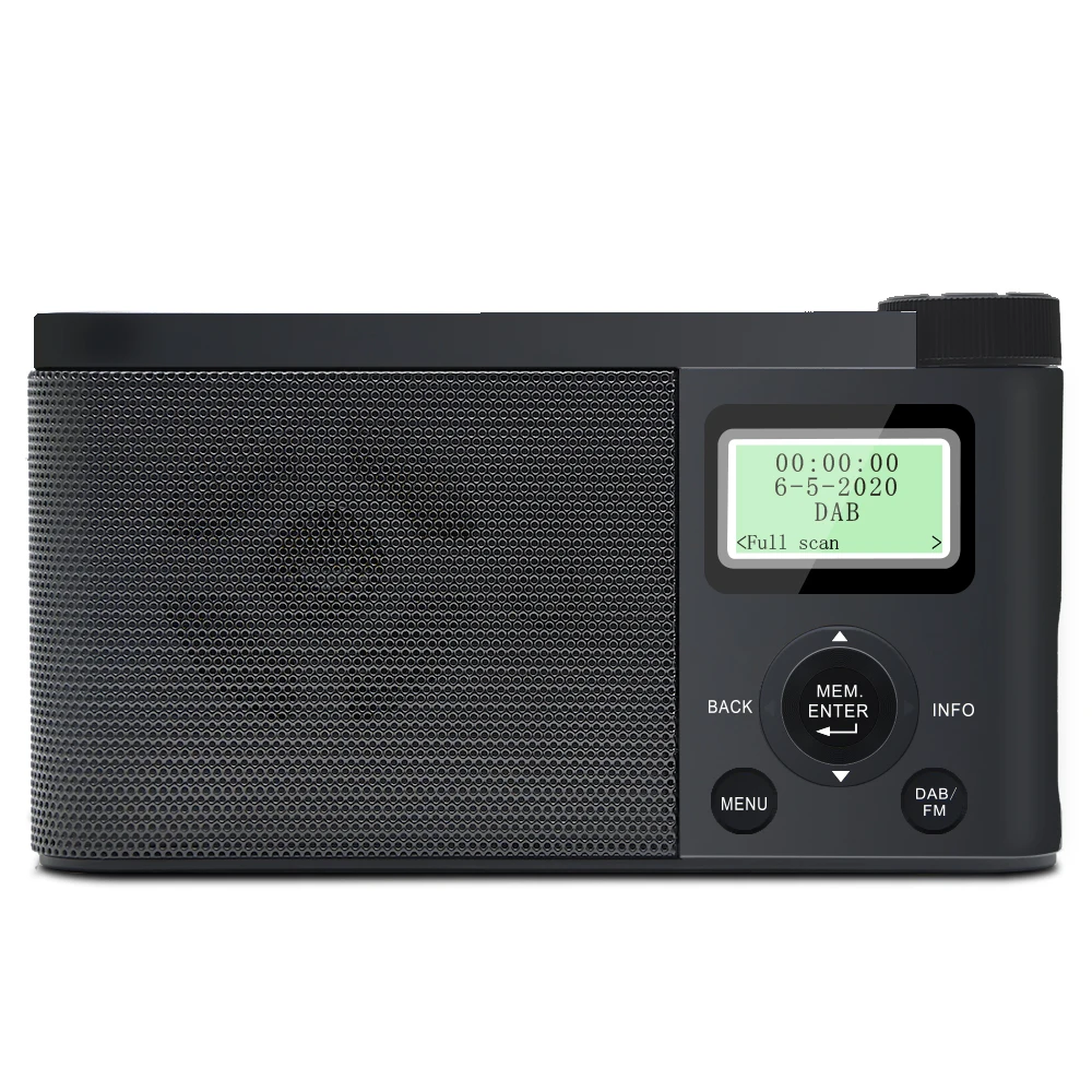 Stereo wireless BT 5.0 1200mAh DAB/DAB+FM Digital radio, Customize 
Stereo wireless BT 5.0 1200mAh DAB/DAB+FM Digital radio, Customize