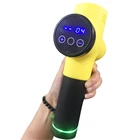 24V 2500mah 20 speeds cordless handheld massager electric muscle massage gun vibration