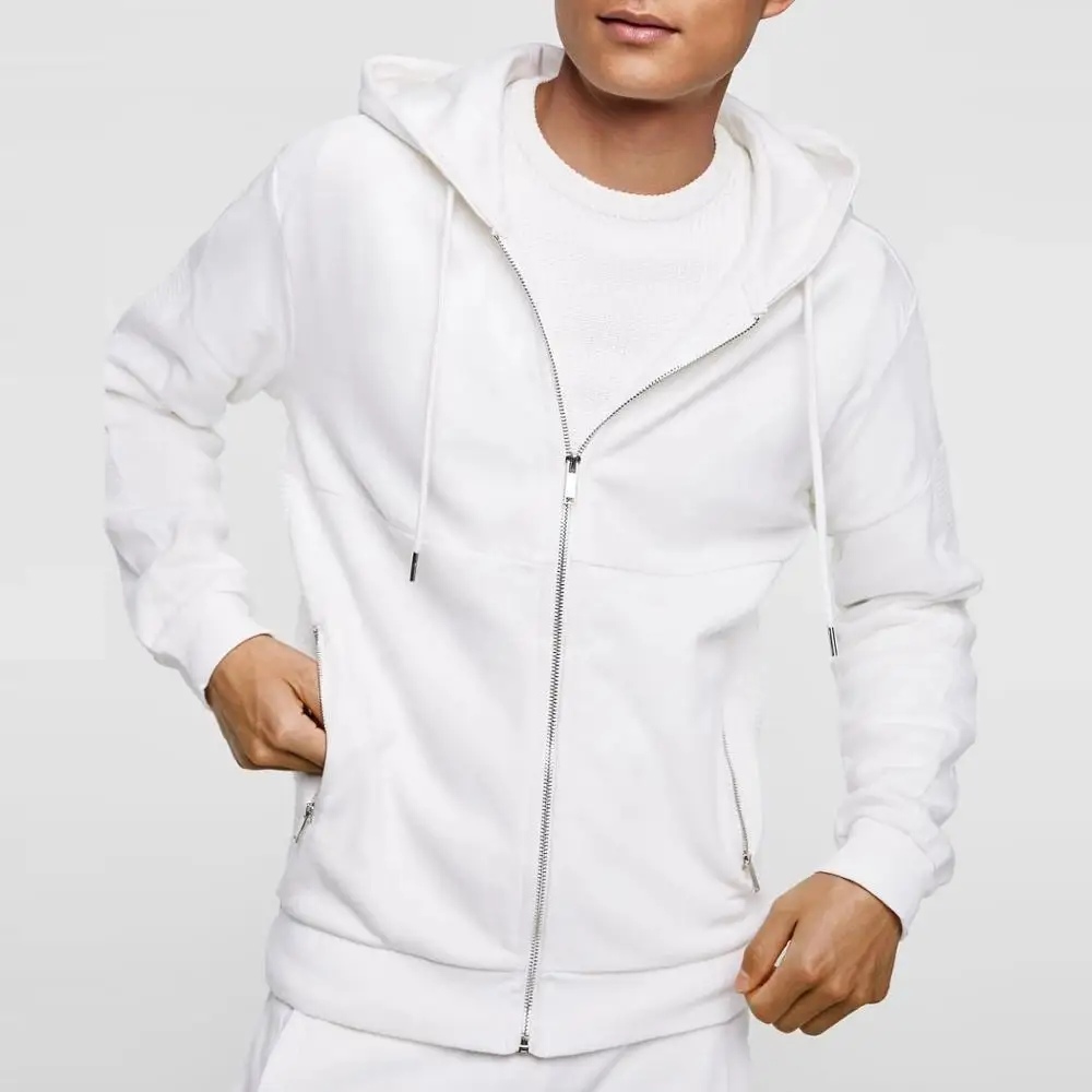 Custom Long Sleeve Blank High Quality White Zipper Apparel Stock Jogging Men Tracksuit Sweatshirts Men's Hoodies
Custom Long Sleeve Blank High Quality White Zipper Apparel Stock Jogging Men Tracksuit Sweatshirts Men's Hoodies