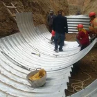 Galvanized corrugated steel tube Corrugated steel pipe with China factory price