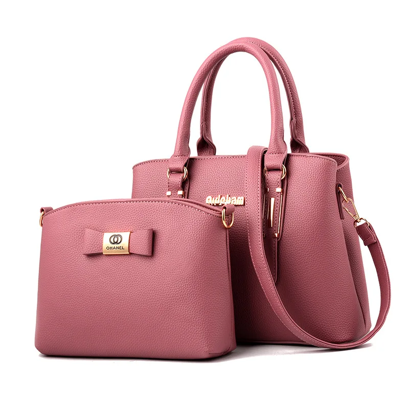 LZYMSZ handbag 8806 Fashion Woman Elegance PU Leather 2 pieces set handbag Tote Bag Ladies New Bags Women Handbags
LZYMSZ handbag 8806 Fashion Woman Elegance PU Leather 2 pieces set handbag Tote Bag Ladies New Bags Women Handbags