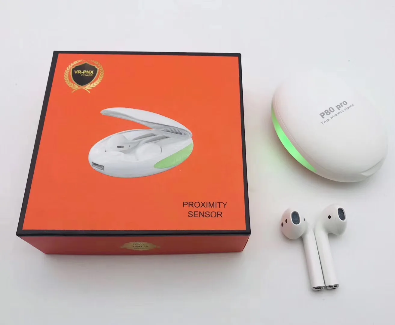 2021 Customized Unique design P80 pro tws wireless headset tws airbuds With LED Light, Black
2021 Customized Unique design P80 pro tws wireless headset tws airbuds With LED Light, Black